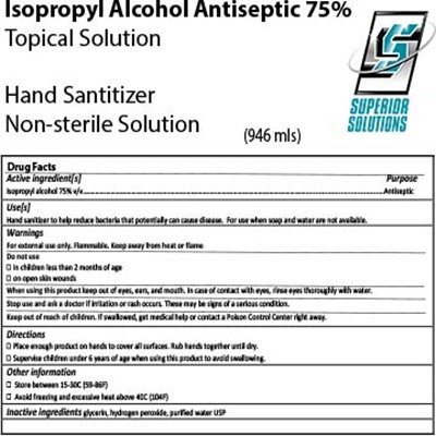 946 ML - sanitizer 946 MLS